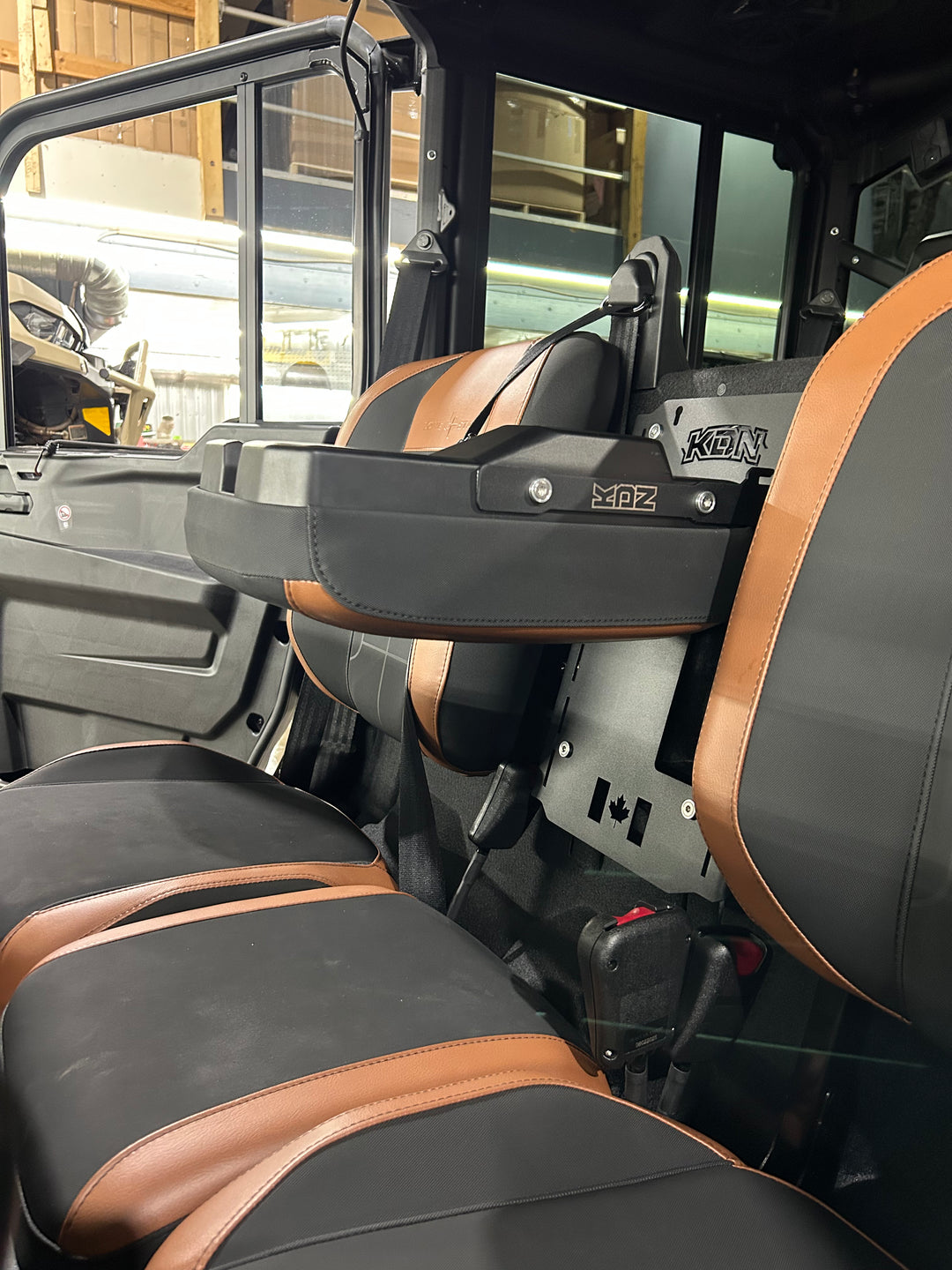 Can-Am Defender modular center console