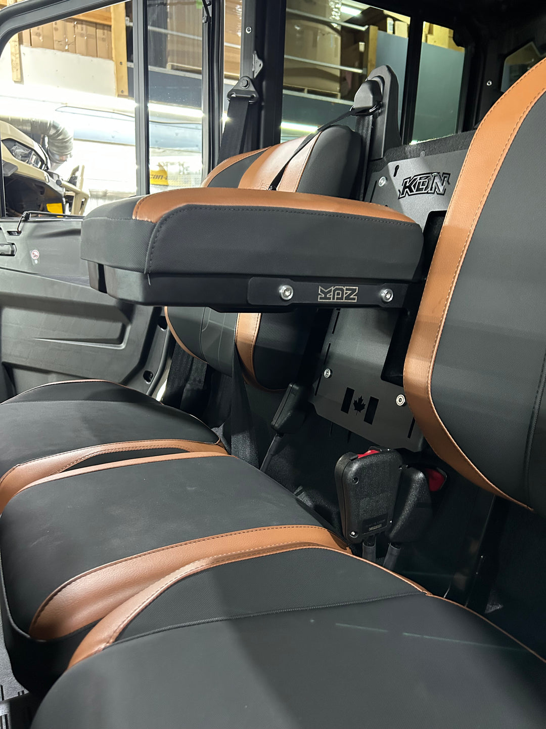 Can-Am Defender modular center console