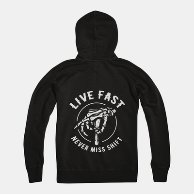 Never Miss shift Hoodies